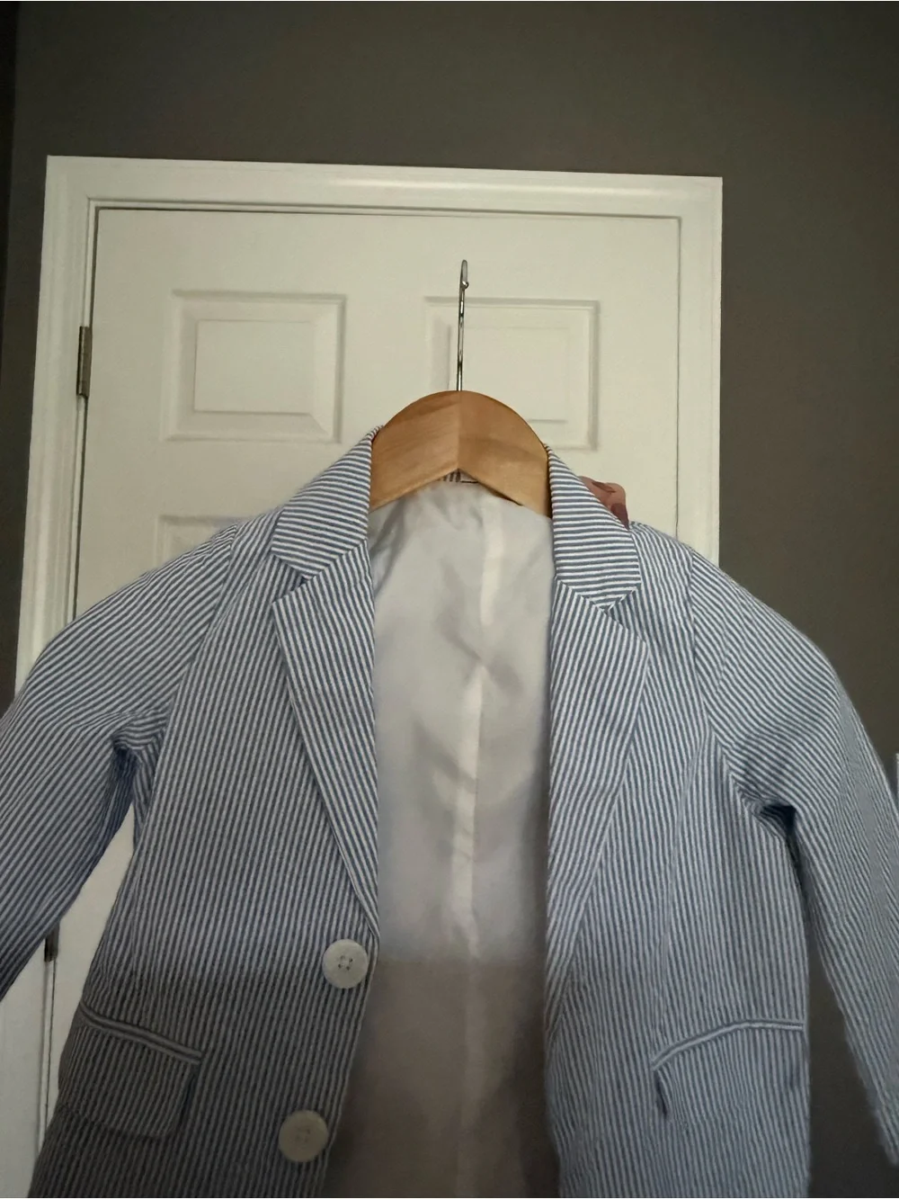 Mud Pie classic pinstripe
